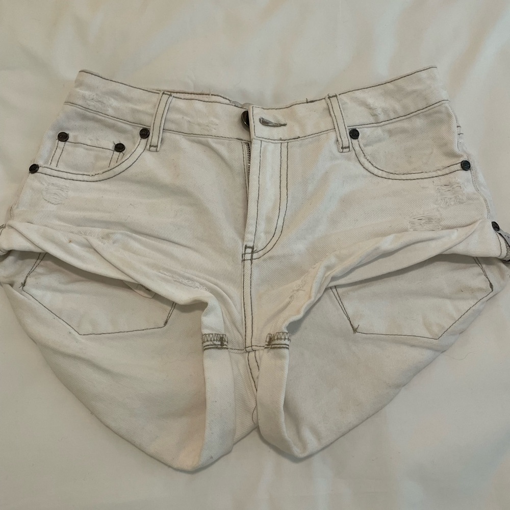 One teaspoon white bandits size 24